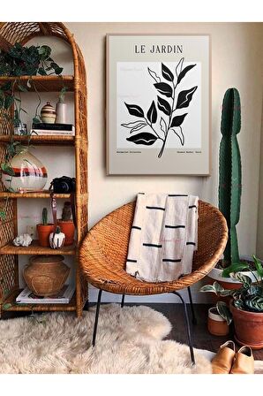 Soyut Dekoratif Vintange Retro Bohe Bohem Boho Art Vektorel Abstract Minimalist Canvas Kanvas Tablo