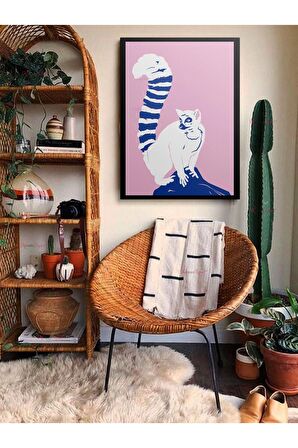 Soyut Dekoratif Vintange Retro Bohe Bohem Boho Art Vektorel Abstract Minimalist Canvas Kanvas Tablo