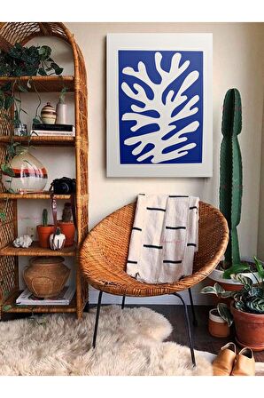 Soyut Dekoratif Vintange Retro Bohe Bohem Boho Art Vektorel Abstract Minimalist Canvas Kanvas Tablo