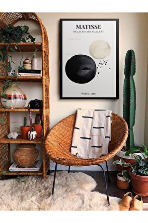Soyut Dekoratif Vintange Retro Bohe Bohem Boho Art Vektorel Abstract Minimalist Canvas Kanvas Tablo