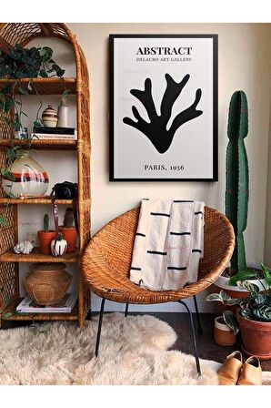 Soyut Dekoratif Vintange Retro Bohe Bohem Boho Art Vektorel Abstract Minimalist Canvas Kanvas Tablo