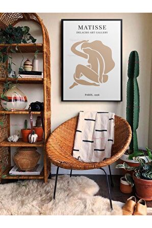 Soyut Dekoratif Vintange Retro Bohe Bohem Boho Art Vektorel Abstract Minimalist Canvas Kanvas Tablo