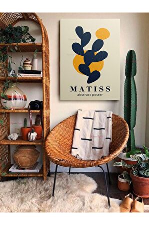 Soyut Dekoratif Vintange Retro Bohe Bohem Boho Art Vektorel Abstract Minimalist Canvas Kanvas Tablo