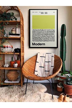 Soyut Dekoratif Vintange Retro Bohe Bohem Boho Art Vektorel Abstract Minimalist Canvas Kanvas Tablo