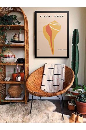 Soyut Dekoratif Vintange Retro Bohe Bohem Boho Art Vektorel Abstract Minimalist Canvas Kanvas Tablo