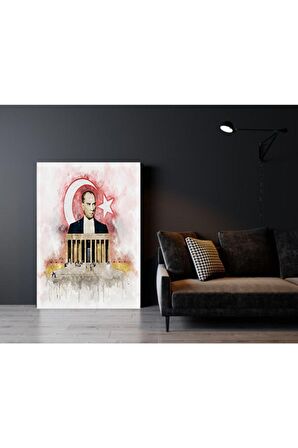 Anıtkabir Atatürk Kanvas Kanvas Canvas Tablo