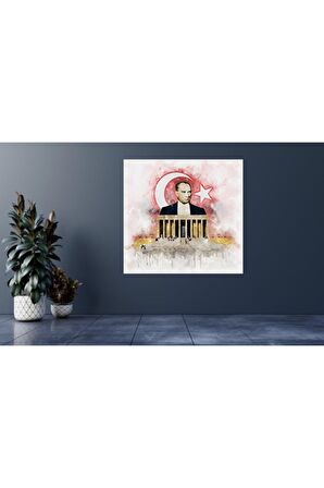 Anıtkabir Atatürk Kanvas Kanvas Canvas Tablo