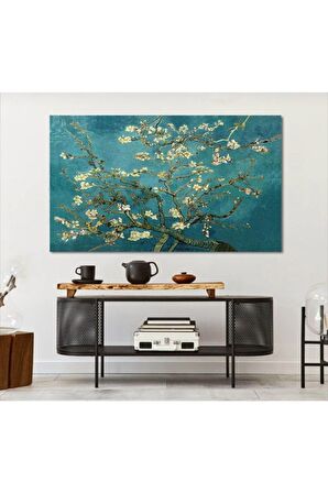 Van Gogh Çiçek Açan Badem Ağacı Kanvas Kanvas Canvas Tablo