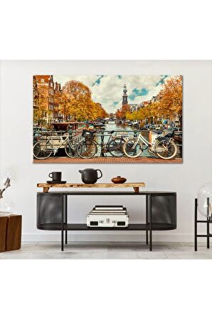 Sonbahar Manzara Kanvas Kanvas Canvas Tablo