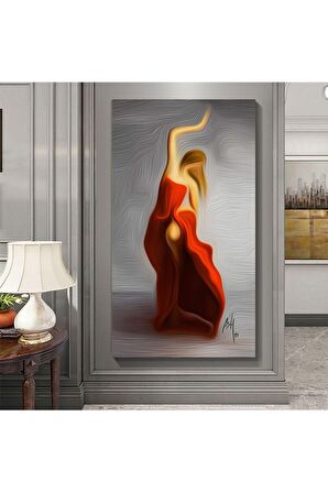 Dans Eden Sanatsal Kadın Kanvas Kanvas Canvas Tablo
