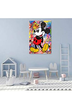 Mickey Mouse Kanvas Kanvas Canvas Tablo