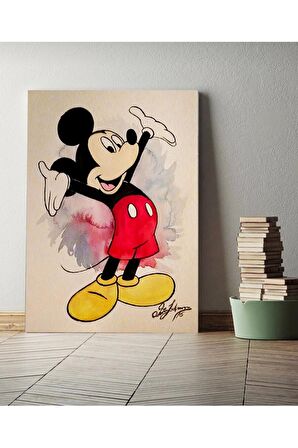 Mickey Mouse Kanvas Kanvas Canvas Tablo