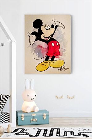 Mickey Mouse Kanvas Kanvas Canvas Tablo