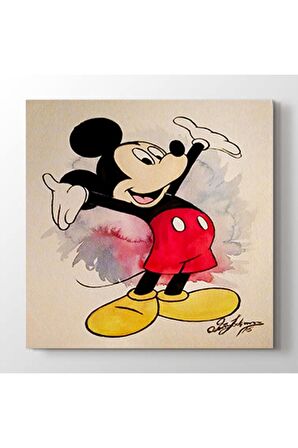 Mickey Mouse Kanvas Kanvas Canvas Tablo