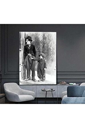 Charlie Chaplin Kanvas Kanvas Canvas Tablo