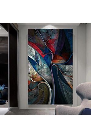 Şekilsel Siluet Kanvas Kanvas Canvas Tablo