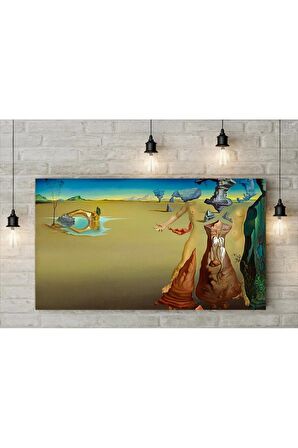 Salvador Dali'nin Ünlü Eseri Kanvas Kanvas Canvas Tablo