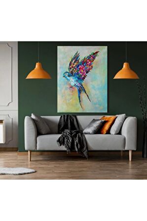 Cennet Kuşu Kanvas Kanvas Canvas Tablo