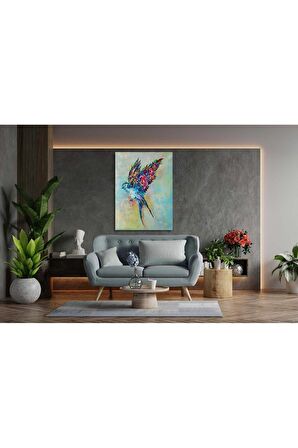 Cennet Kuşu Kanvas Kanvas Canvas Tablo