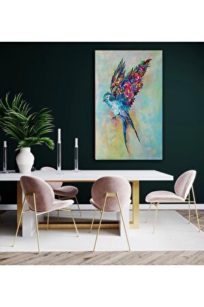 Cennet Kuşu Kanvas Kanvas Canvas Tablo