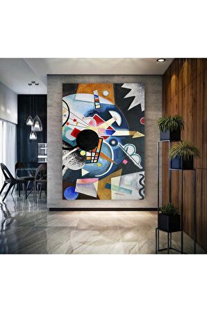 Geometrik Şekilsel Soyut Kanvas Kanvas Canvas Tablo