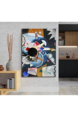 Geometrik Şekilsel Soyut Kanvas Kanvas Canvas Tablo