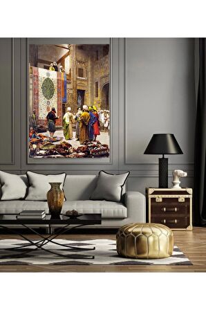 Halı Tüccarları Kanvas Kanvas Canvas Tablo
