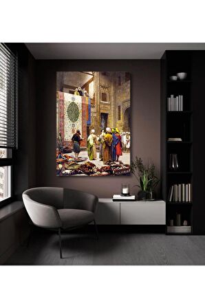 Halı Tüccarları Kanvas Kanvas Canvas Tablo