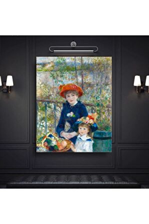 Iki Kız Kardeş (pierre Auguste Renoir) Kanvas Gülen Tablo