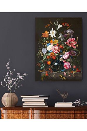 Dekoratif Modern Çiçek Kanvas Kanvas Canvas Tablo