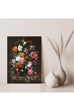 Dekoratif Modern Çiçek Kanvas Kanvas Canvas Tablo