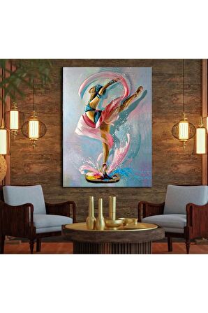 Balerin'in Dansı Kanvas Kanvas Canvas Tablo