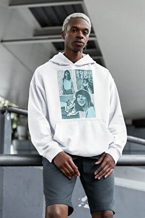 Taylor Swift 1989 Baskılı Unisex Oversize Şarkıcı Tasarım Hoodie