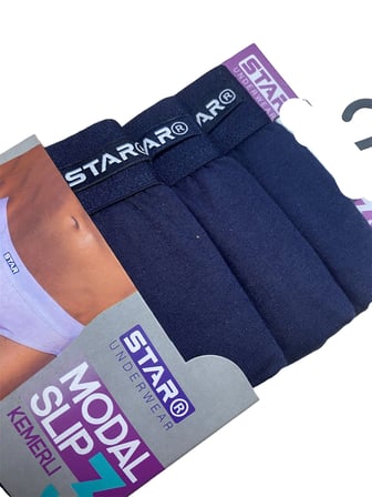 Star 109 Erkek 3'lü Modal Slip