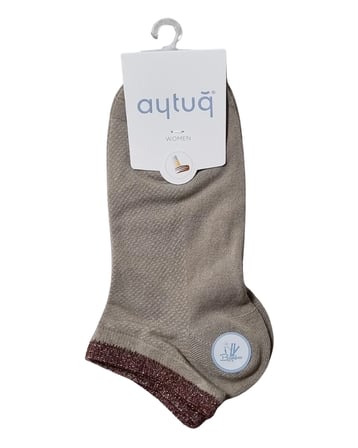 Aytuğ 34296 Kadın Bambu Patik Çorap
