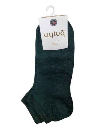 Aytuğ 39204 Kadın Simli Pamuklu Patik Çorap