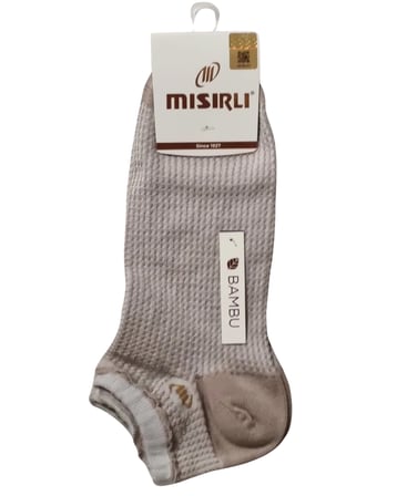 Mısırlı 72206 Kadın Bambu Patik Çorap