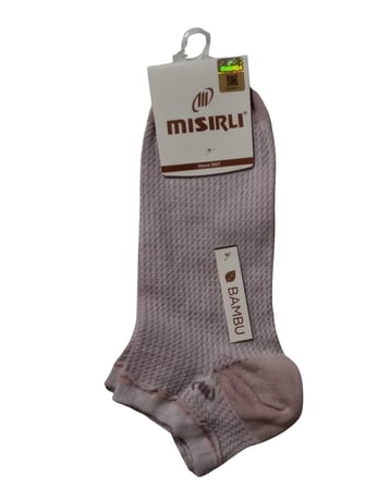 Mısırlı 72206 Kadın Bambu Patik Çorap