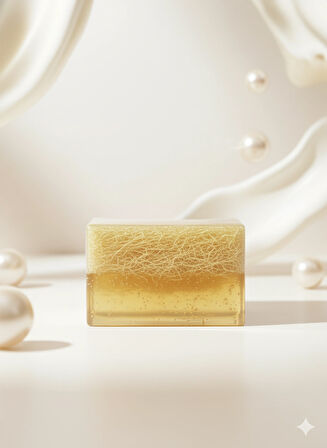 Doğal Kolajen Kabak Lifli Sabun