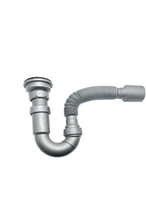 Donau Lavabo Eviye Sifonu S Tipi Körüklü .Ø40 - 50 Mm Çıkşlı