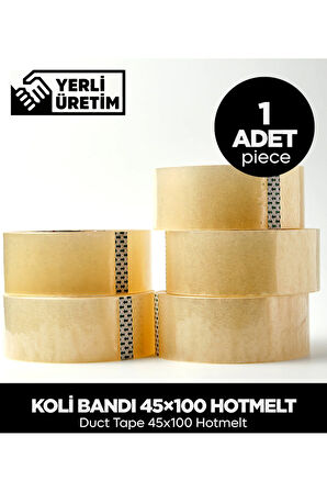 Koli Bandı 45×100 Hotmelt 38 Mic - 1 Adet