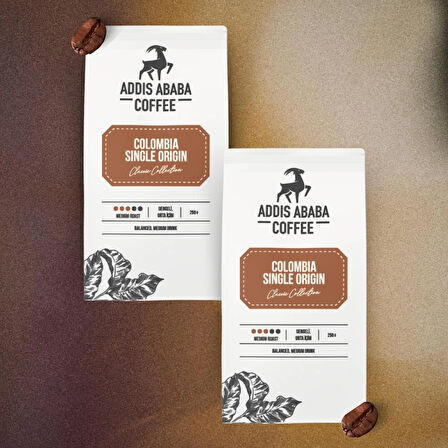 Kolombiya Single Origin 250 Gram 2'li Avantaj Paketi Öğütülmüş Espresso Kahve