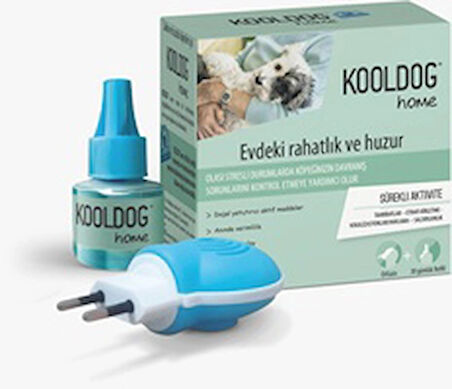 KOOLDOG HOME DİFÜZÖR+YEDEK ŞİŞE KÖPEK SAKİNLEŞTİRİCİ KOKU