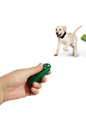 Köpek Eğitimi için Düdüklü Clicker Kırmızı