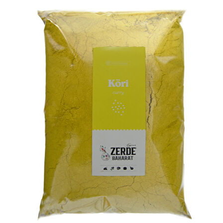 Zerde Baharat Köri Baharatı, Köri 1000gr, 1KG Köri, Curry Powder