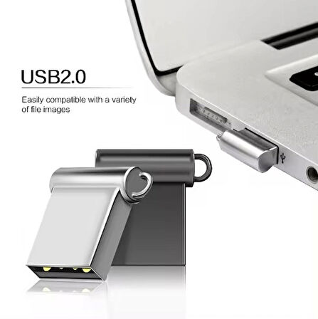 Usb 3.0 Metal Mini Flash Bellek 64GB