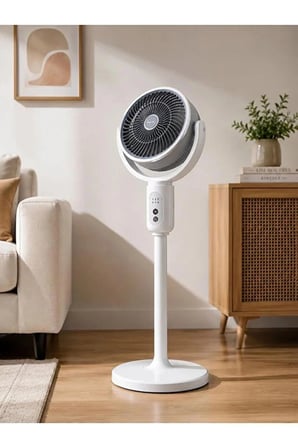  Yeni Model Ayarlanabilir Hareketli Kumandalı Sessiz Vantilatör Güçlü Hava Soğutucu Ayaklı Fan
