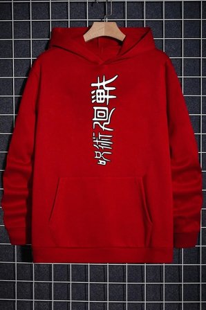 Unisex Jujutsu Kaisen Baskılı Sweatshirt