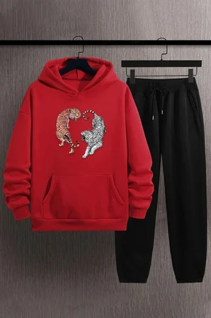 Tiger Baskılı Eşofman Takımı