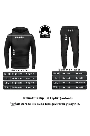 Tiger Baskılı Eşofman Takımı